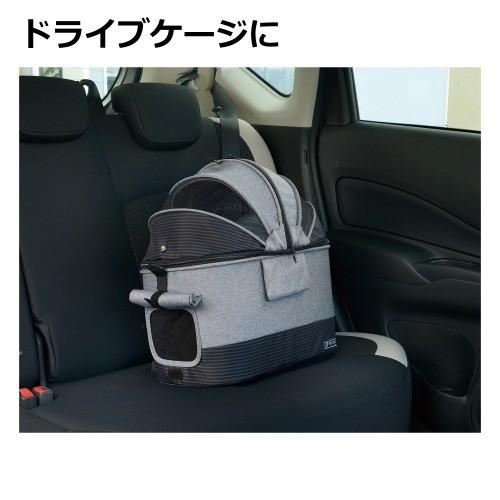 リッチェル ペットカート ミニモ グレー ( 1台 )/ リッチェル(ペット