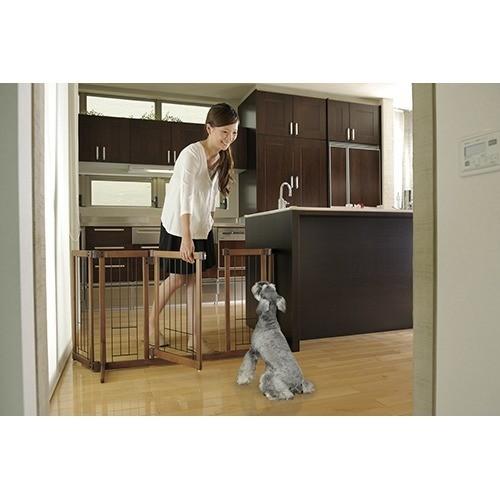 リッチェル（Richell） ペット用木製おくだけドア付きゲート Mサイズ