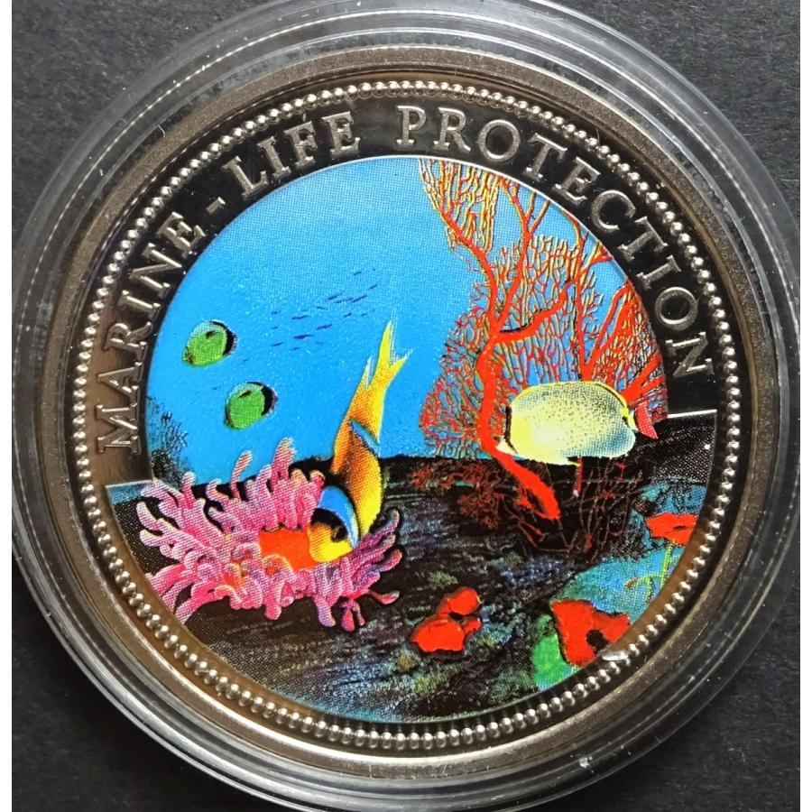 パラオ 1994年 記念硬貨 海洋生物 5$ パラオ 1994年 記念硬貨 海洋生物