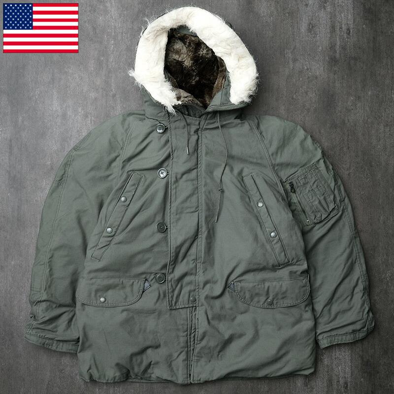 米軍 N-3B フライトジャケット 70-90年代 USED ZJP535UN アメリカ軍 GI