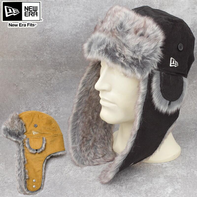 NEWERA ニューエラ トラッパー コーデュロイフライトキャップ