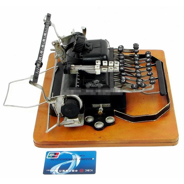 タイプライター Typewriter 模型 アンティーク オブジェ レトロ ブリキ