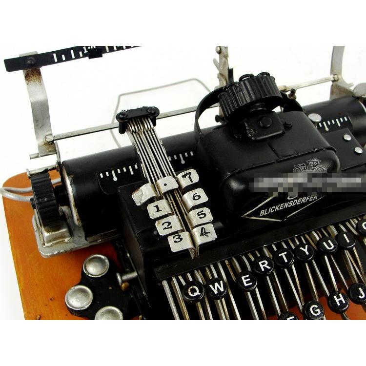 タイプライター Typewriter 模型 アンティーク オブジェ レトロ ブリキ