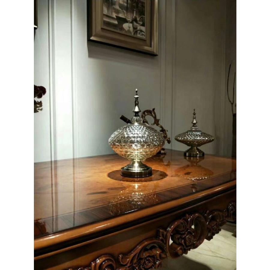 フルーツボウル クリスタルガラス 置物 オブジェ インテリア 雑貨