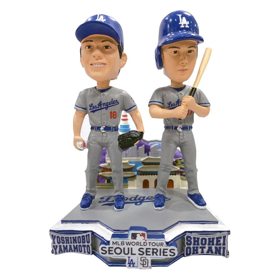 MLB 大谷翔平＆山本由伸 ドジャース デュアル ボブルヘッド ミニ