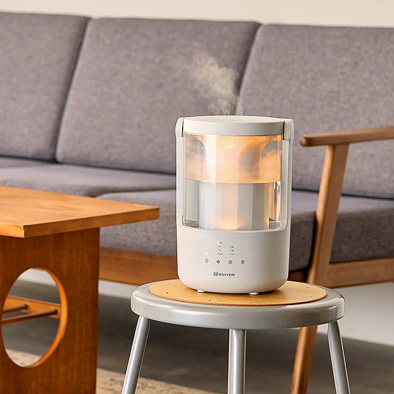 RHYTHM リズム 2025 加湿器 MIST 250 ライトグレー 9YYA64RH08 プール