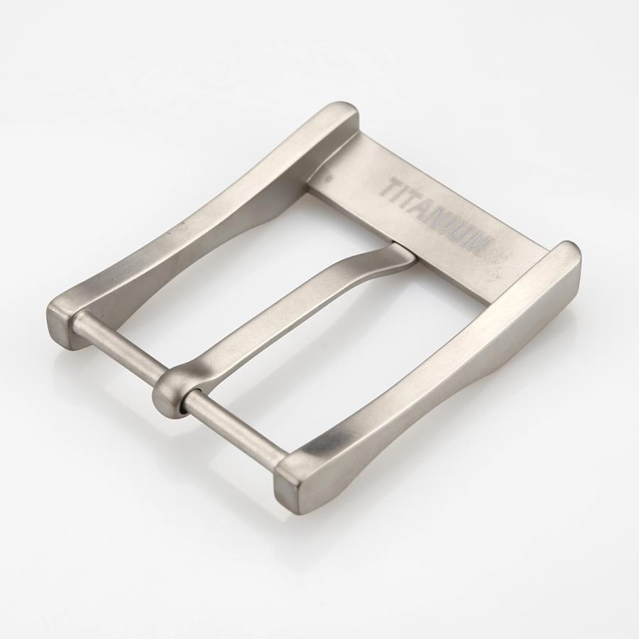 senwa メンズベルトバックル 35・40mm チタン製美錠 ピン式 交換用