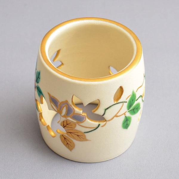 蓋置 茶道具 手塚桐鳳 作 仁清写鉄線透蓋置 : 茶道具専門店 (有)菊池