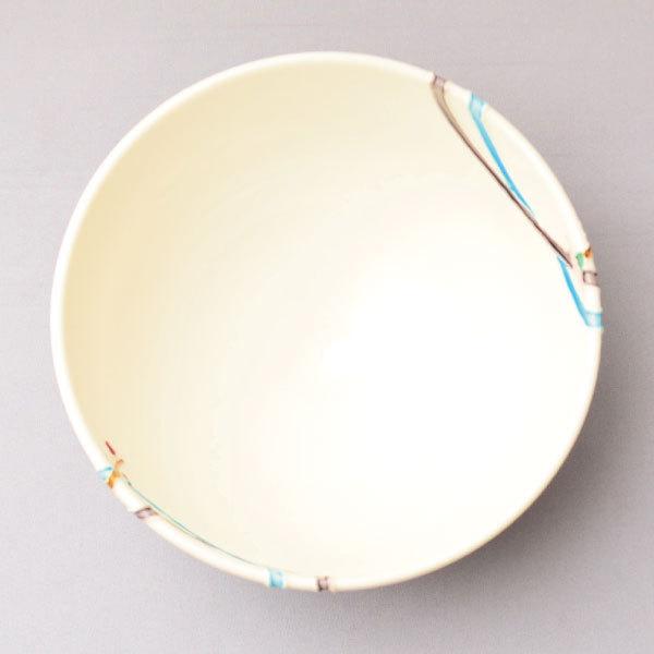 茶碗 茶道具 中村翠嵐 作 交趾輪違草花茶碗 : 茶道具専門店 (有)菊池