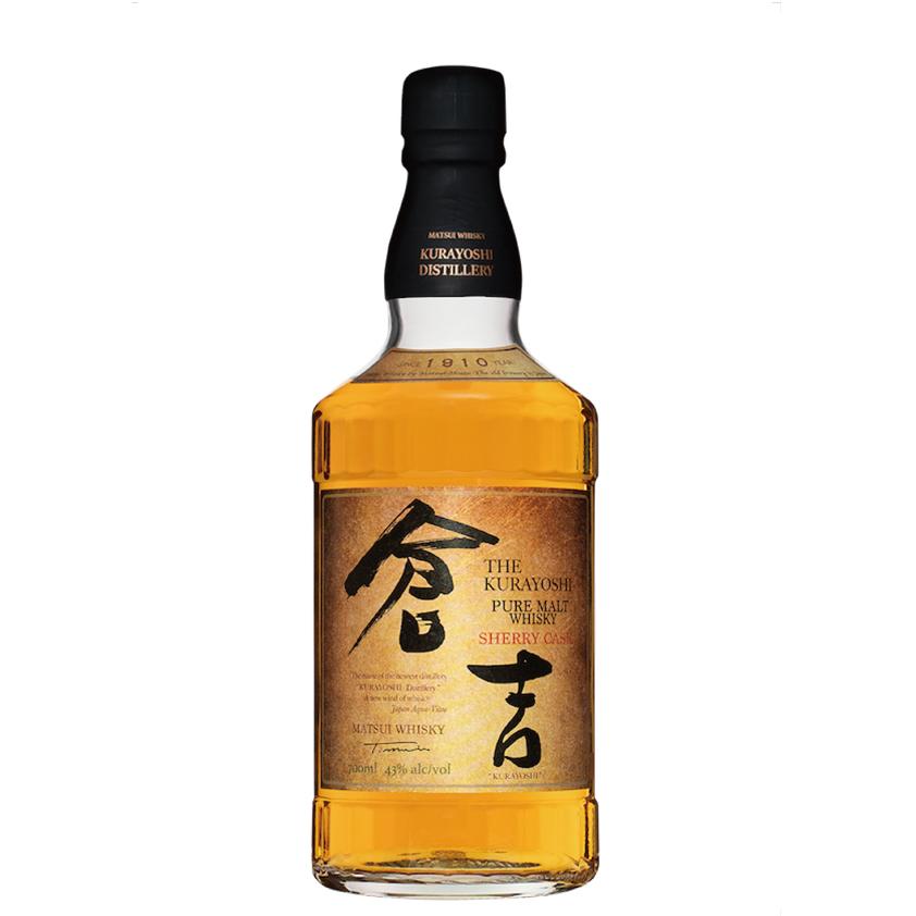マツイピュアモルトウイスキー「倉吉 シェリーカスク」箱付 : 斉藤酒店