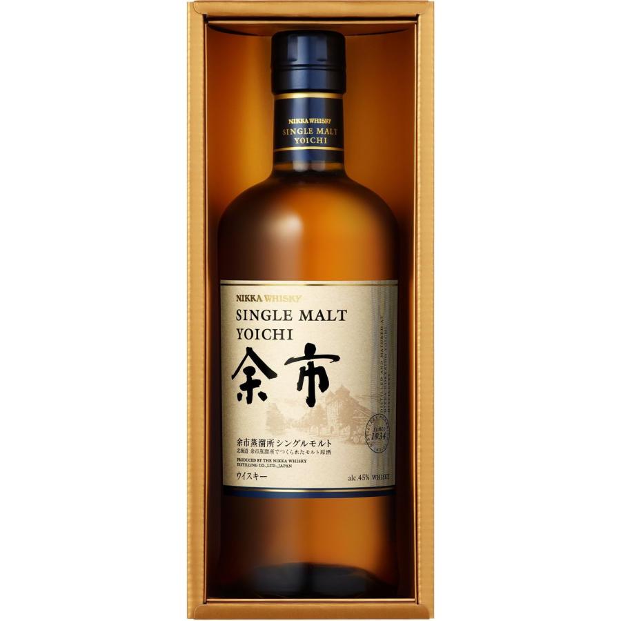 ニッカウヰスキー（NIKKA WHISKY） シングルモルト余市(ギフトボックス