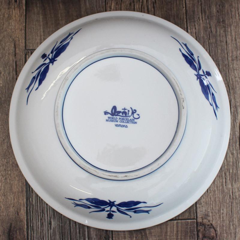 大皿 食器 トルコ IZNIK モザイク タイル 飾り皿 魚 うろこ ウロコ