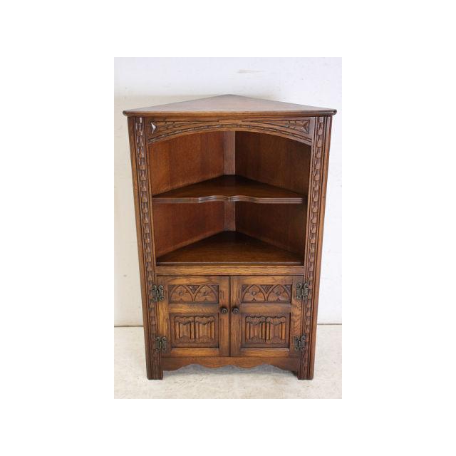 イギリスヴィンテージ コーナーカップボード コーナーキャビネット