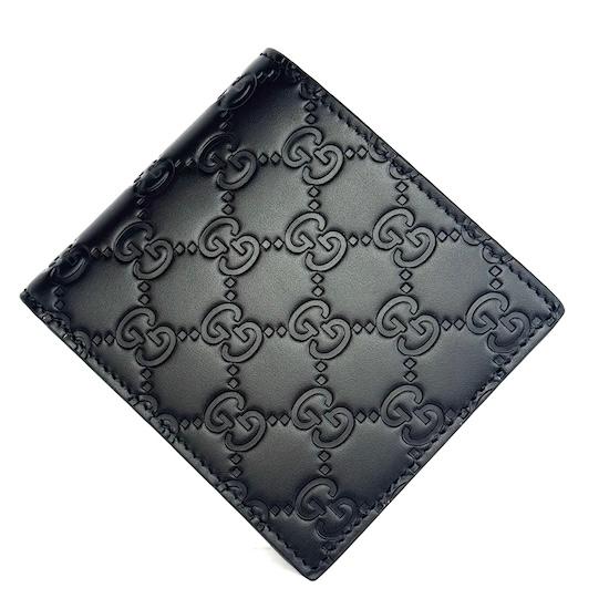 GUCCI（グッチ） 最新作! メンズ 財布 二つ折り ブラック 779841 CWC1N