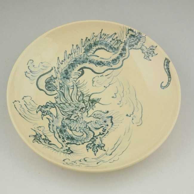 京焼 清水焼 染付鳥獣戯画 龍画銘々皿 陶仙 : 松韻堂 Yahoo!店 - 通販
