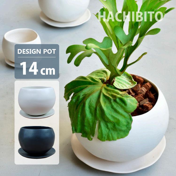 植木鉢 おしゃれ 陶器鉢 卵型ポット MM069-140 5号(14cm) 鉢底穴有り