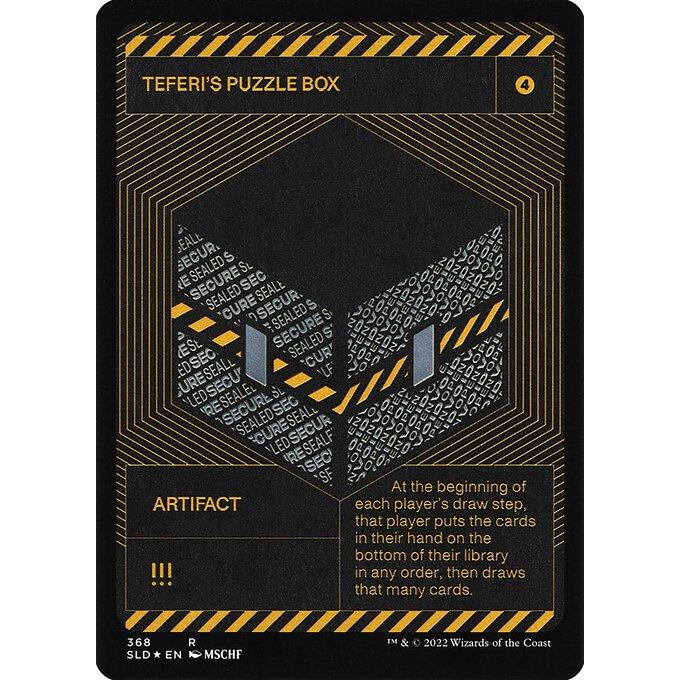 MTG □無/英語版□ 《テフェリーの細工箱/Teferi's Puzzle Box》☆FOIL