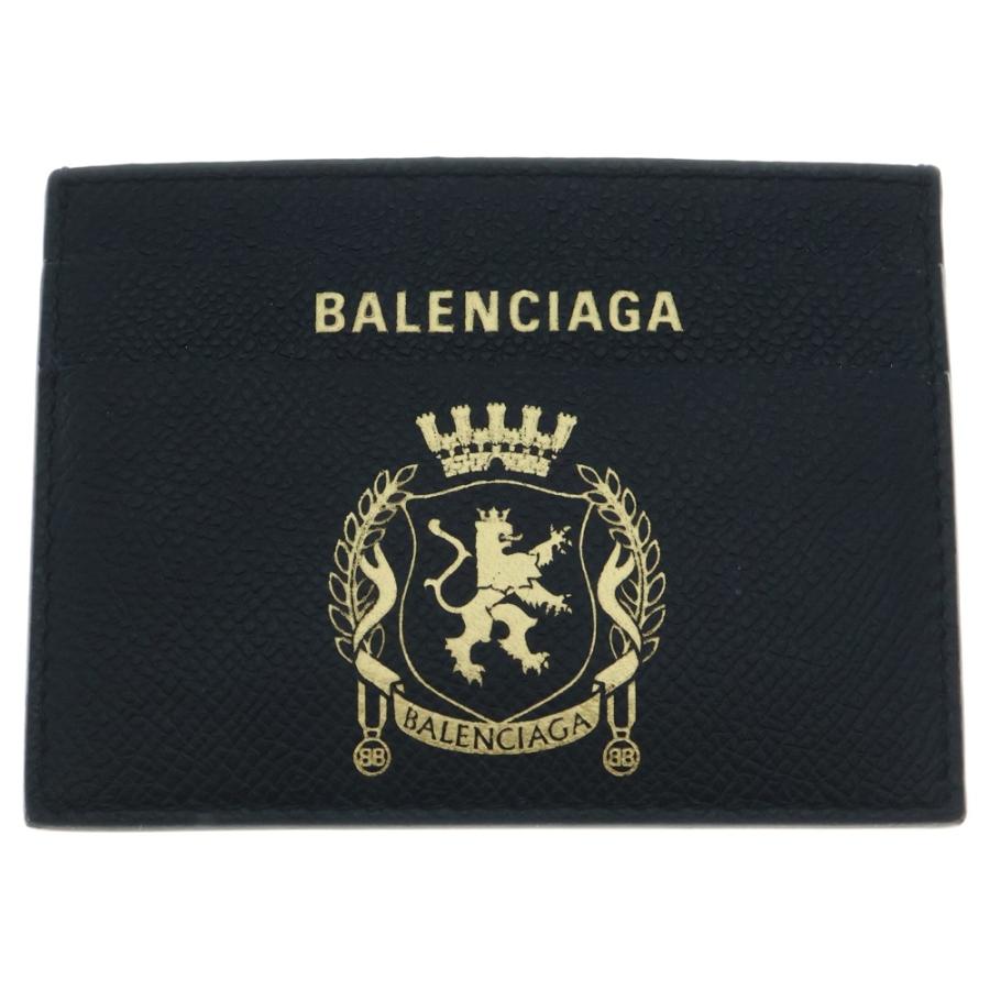 バレンシアガ Balenciaga パスポートケース グレー Balenciaga レザー