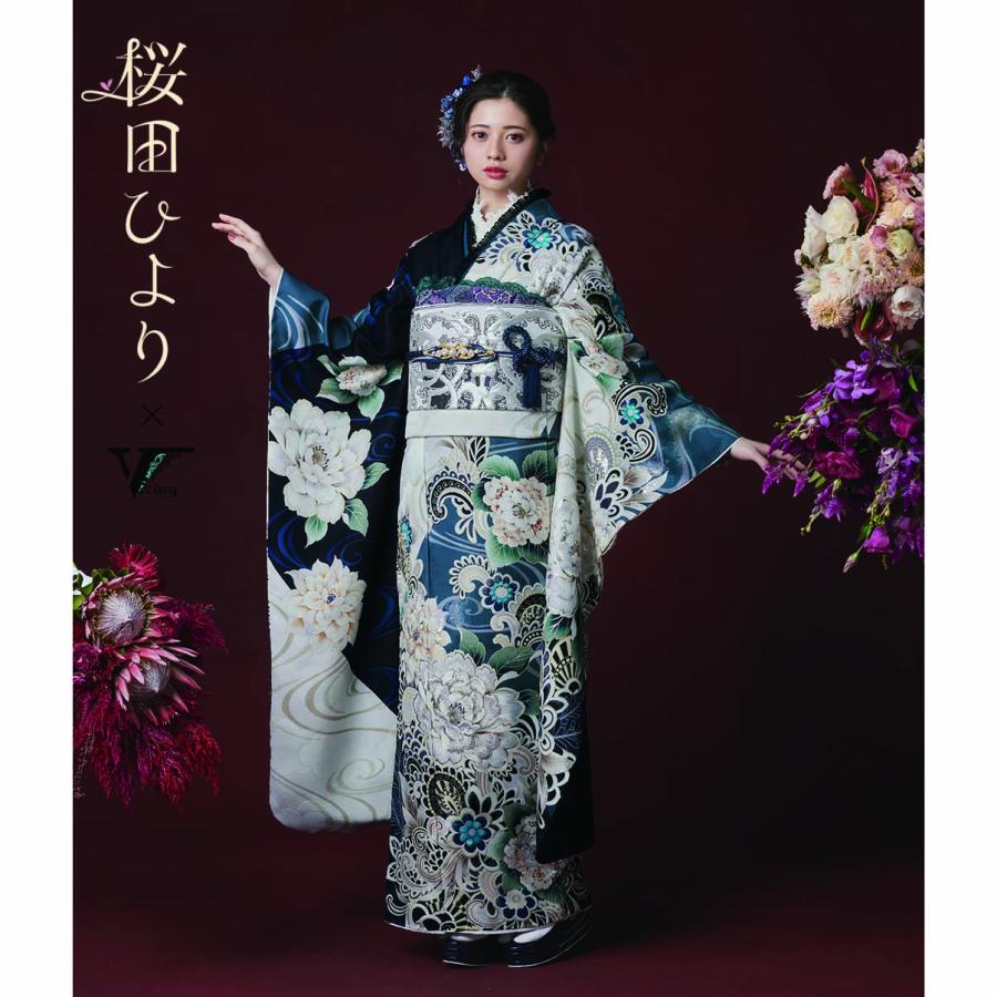 えぐみ⭐︎振袖フルセット【66】正絹 成人式 卒業式 新作】お誂え付き