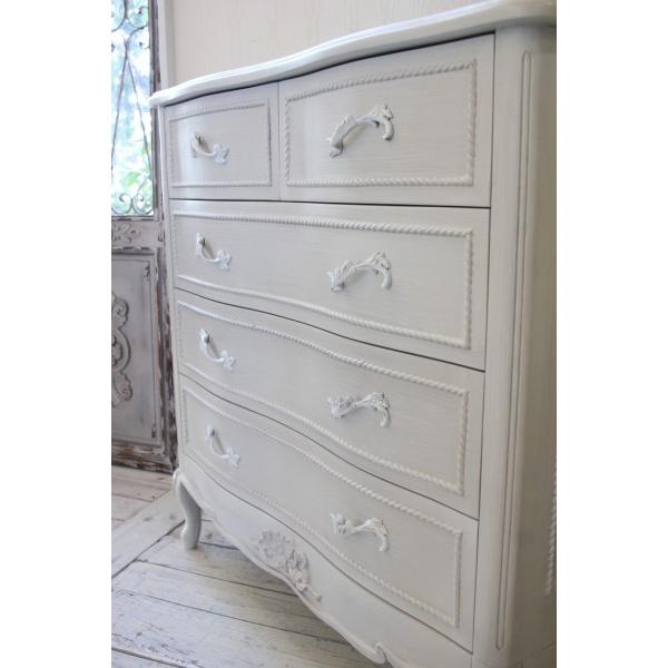 越後民芸家具 ナラ材 ハイチェスト ヨーロピアンスタイル 越後民芸家具