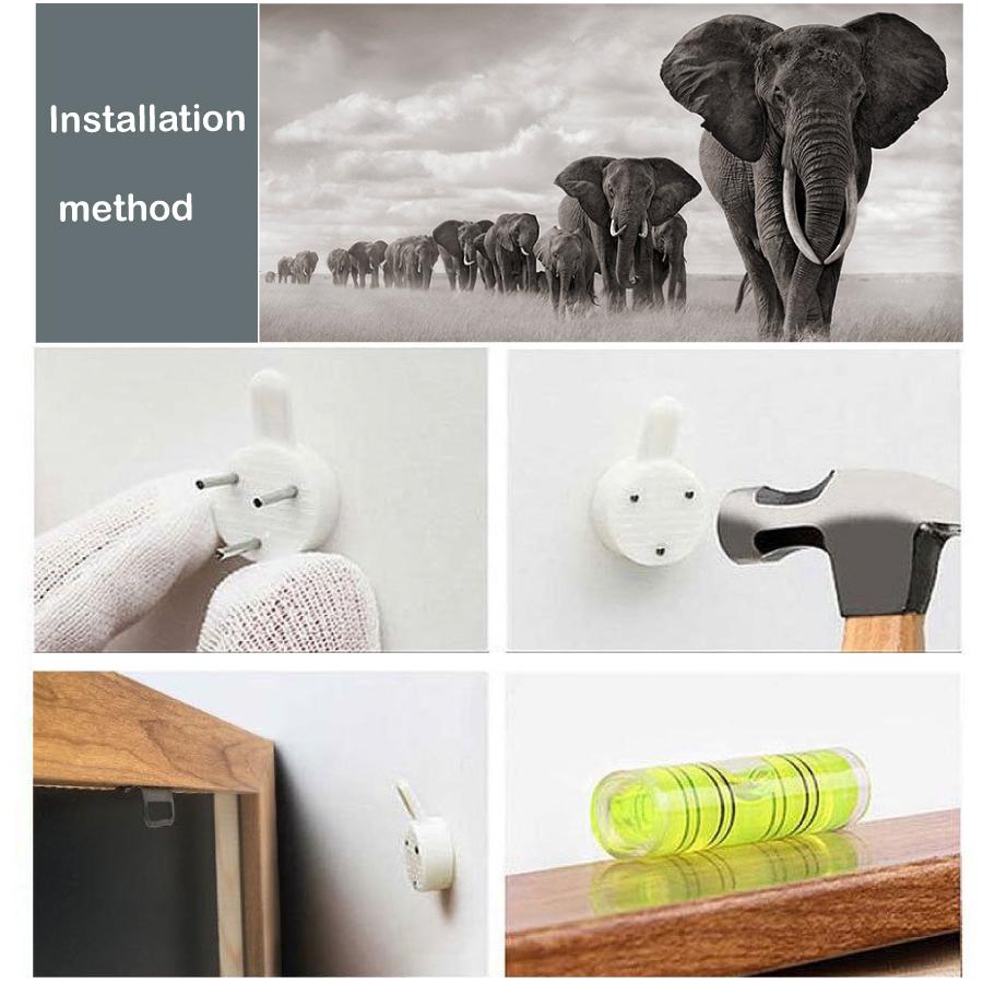 絵画 ファブリック ゾウ 象 パネル アート キャンパス 絵 30×60