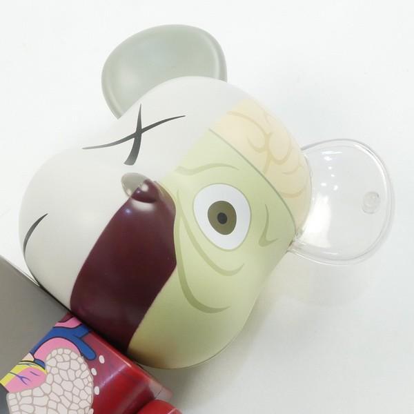 カウズ KAWS ×MEDICOM TOY BE＠RBRICK 400% COMPANION 人体模型ベア