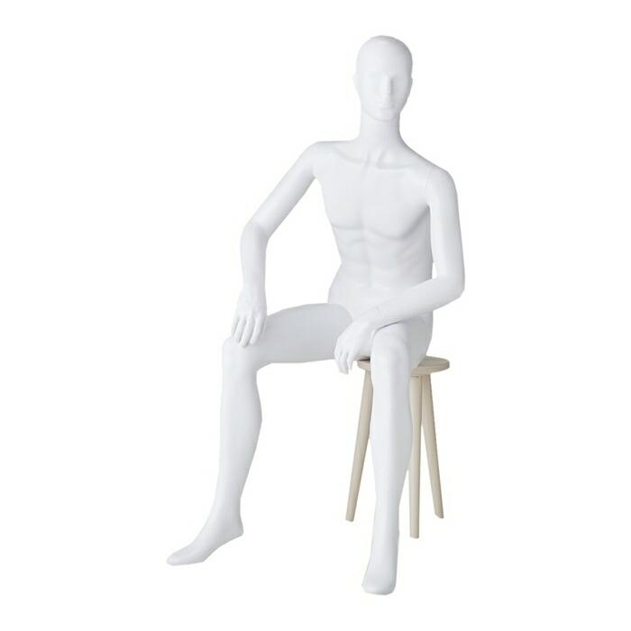 ストア・エキスプレス マネキン トルソー メンズ 男性_軽量ABS製 紳士