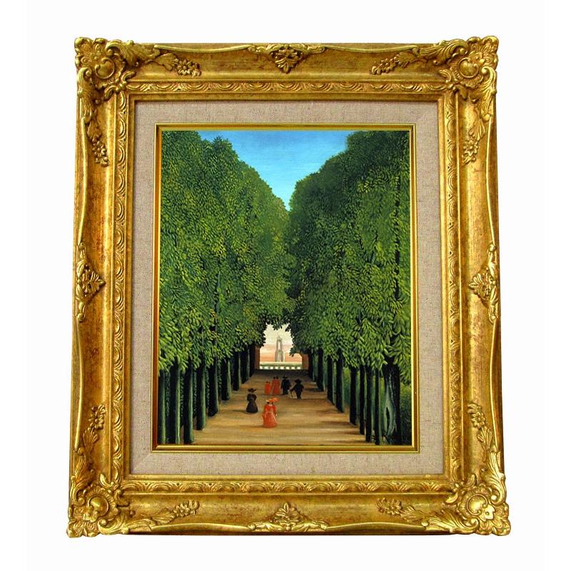 ルクセンブルグの秋。12号。額縁付き。油絵。 美術品・アンティーク