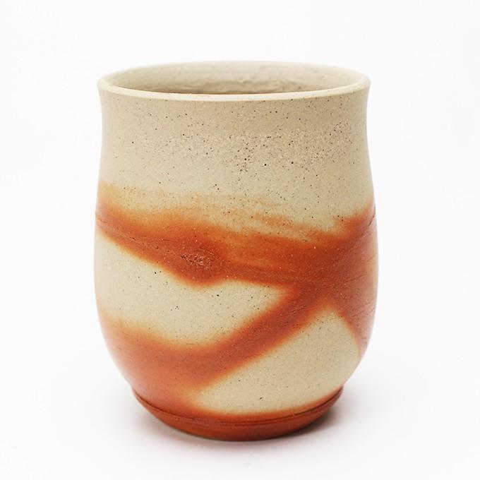 備前焼 ぐい呑み揃 桐箱 黄木綿付き① 備前焼 ぐい呑み揃 桐箱