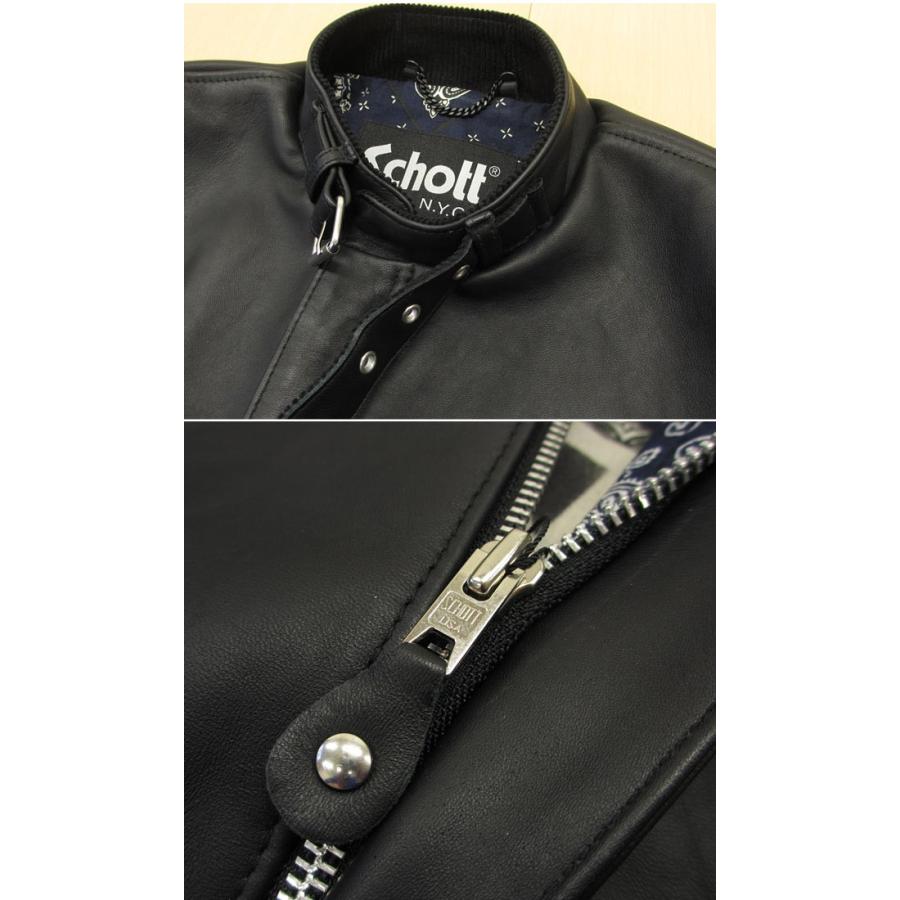 Schott N.Y.C（ショット） Schott ソリッド クラシックレーサー