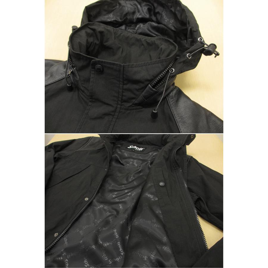 Schott N.Y.C（ショット） Schott レザー コンビ ジャケット