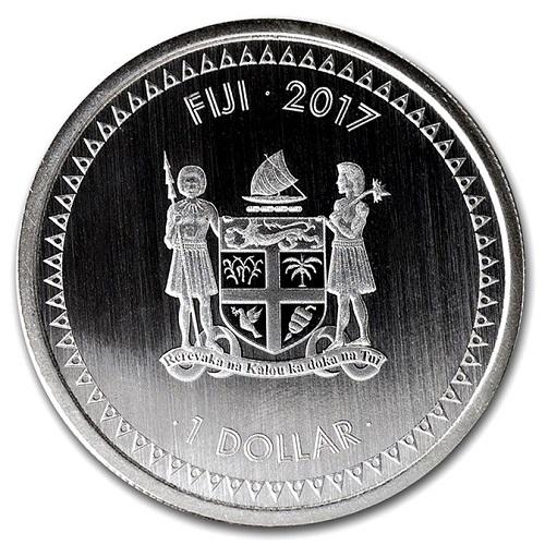 純銀コイン 葛飾北斎 「富嶽三十六景・神奈川沖浪裏」 銀貨 1オンス