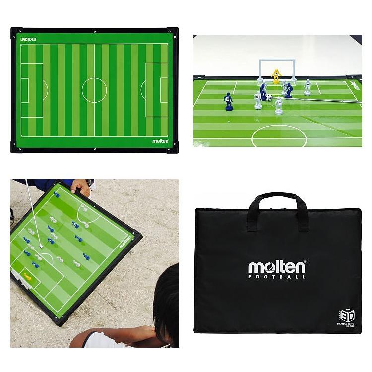 molten サッカー 作戦ボード 折りたたみ式作戦盤 バッグ付 折りたたみ