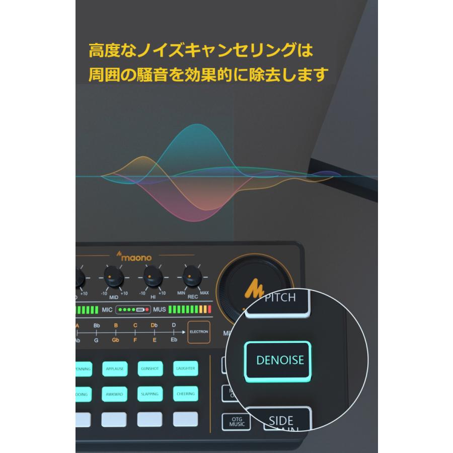 Maono S1 ポッド キャスター セット 正規代理店品 配信用ミキサー