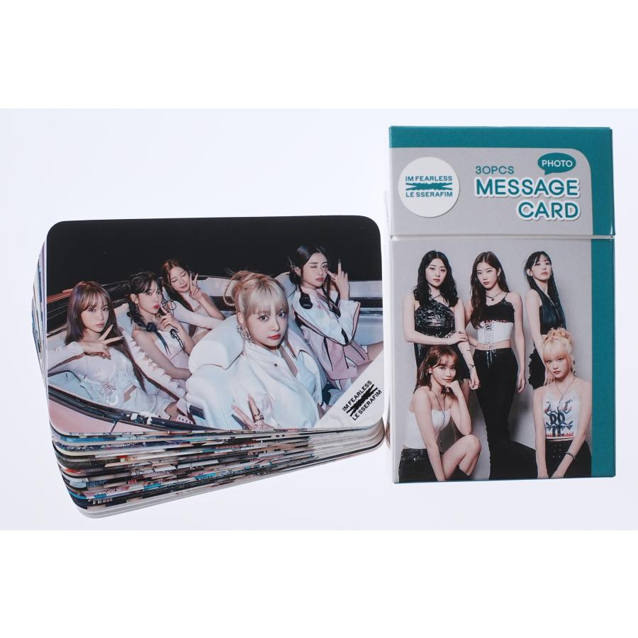 LE SSERAFIM ルセラフィム グッズ フォトメッセージカード