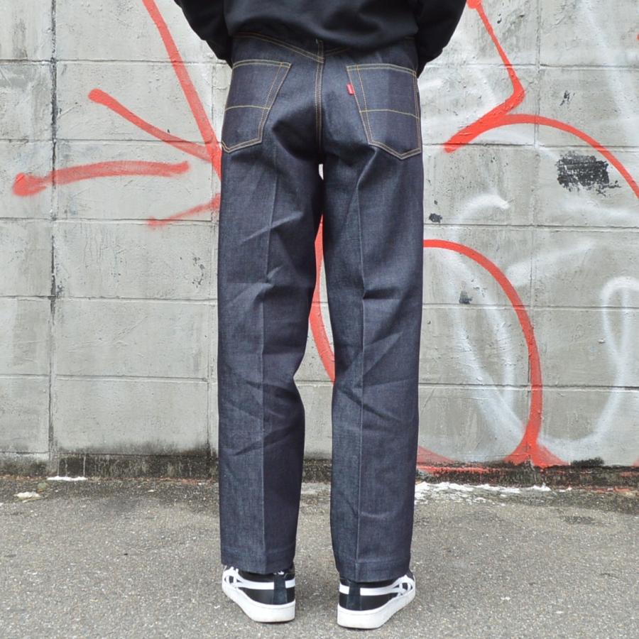 NEON SIGN(ネオンサイン) / Wide Denim Slacks (Rigid) : Proof Of