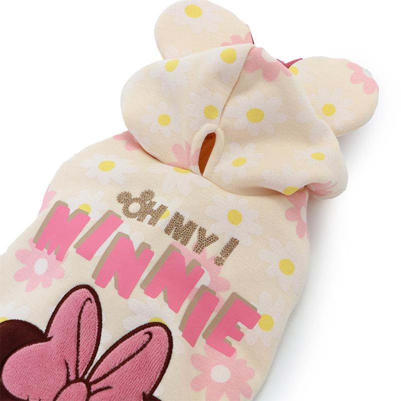 Disney（ディズニー） 犬 服 秋冬 セール パーカー 〔小型犬〕 花柄