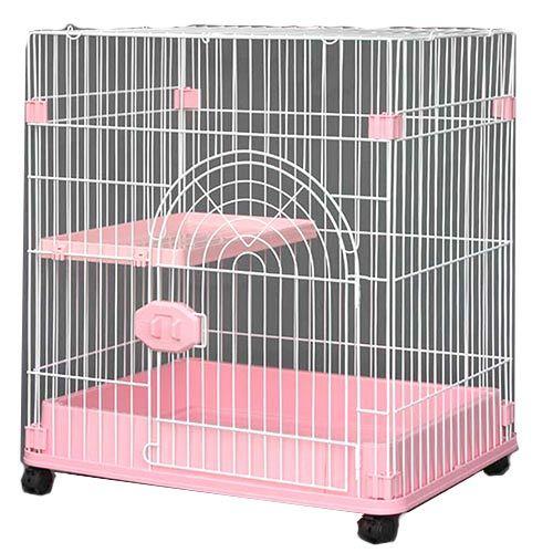 ジービー GB Sクラス C-01 猫用 (ホワイト金網＆ピンクボトム