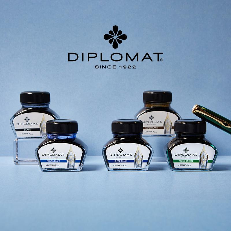 公式】DIPLOMAT ディプロマット by オクトパス ボトルインク セピア