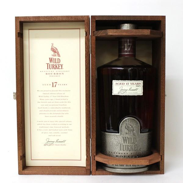 終売品］ワイルド ターキー 17年 750ml 50.5% 正規品・木箱付
