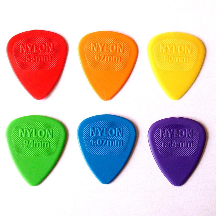 Jim Dunlop（ジムダンロップ） ギターピック Nylon Midi Standard 443R