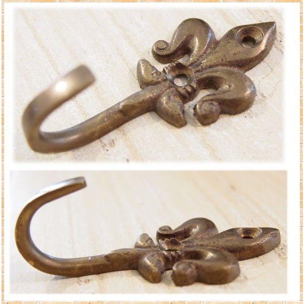 POSH LIVING（ポッシュリビング） 壁掛け フック 金具 アンティーク