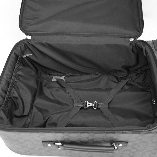 COACH（コーチ） ヘリテージ シグネチャー キャリー スーツケース