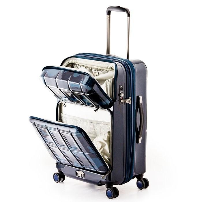 アジア・ラゲージ スーツケース 拡張 54L 62L 3泊 4泊 ハード キャリー