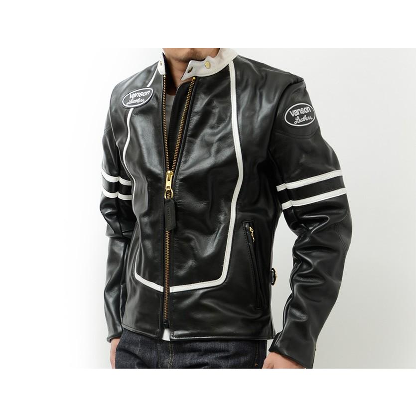 VANSON（バンソン） レザージャケット DAITONA デイトナ シングル