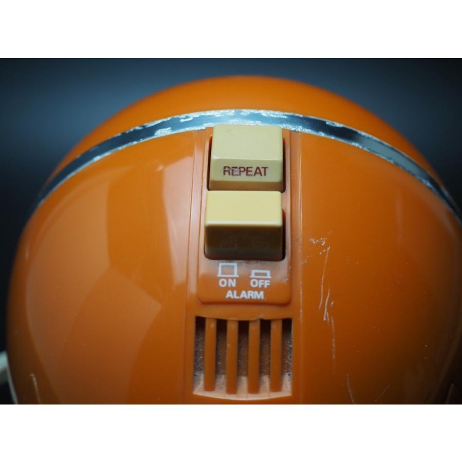 Maruman 置時計 EM-700 オレンジ ミッドセンチュリー Maruman 置時計