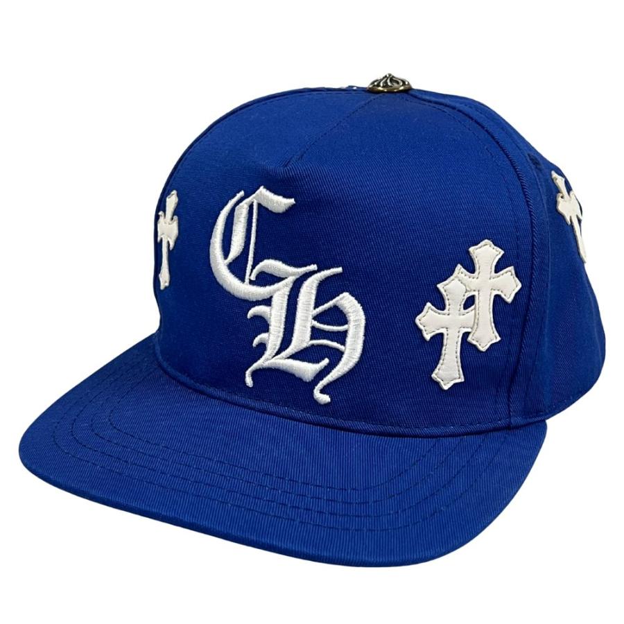 CHROME HEARTS クロムハーツ レザークロスパッチ CH刺繍 ベースボール