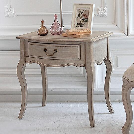 アンティーク シャビーシック サイドテーブル