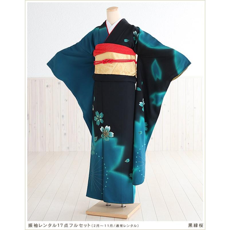 振袖 フルセット5点サイズM総絞り 蝶々金銀箔 売り切り終了 H.L