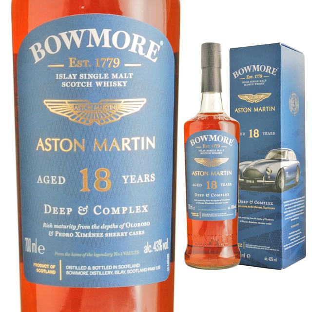 ボウモア 送無 箱入 18年 ディープ ＆ コンプレックス アストン
